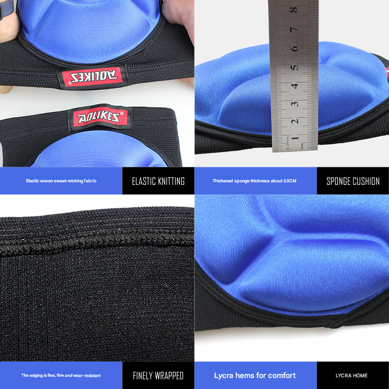 Thickened Foam Knee Pads – Anti-Collision Protective Gear for Dance, Sports & Training