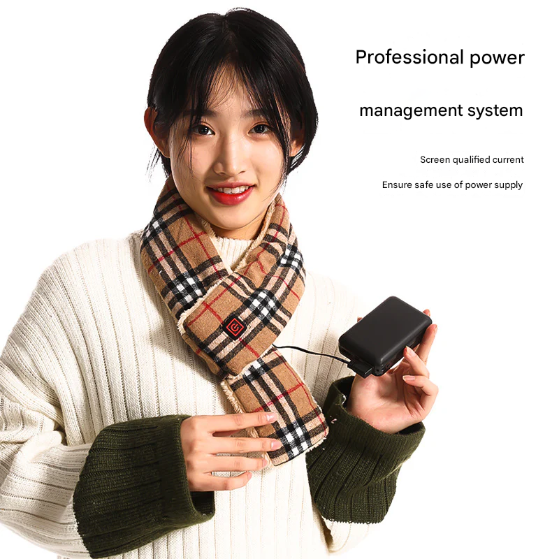 USB Electric Heating Scarf for Neck & Shoulders