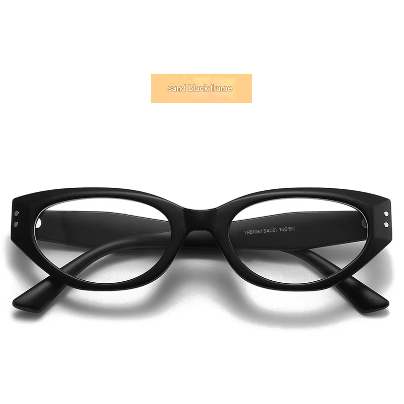 Cat-Eye Anti-Blue Light Glasses – TR90 Butterfly Frames for Small Faces, Myopia-Ready