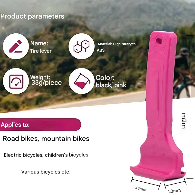 Bike Tire Lever – Durable ABS Repair Tool for Road & Mountain Bikes
