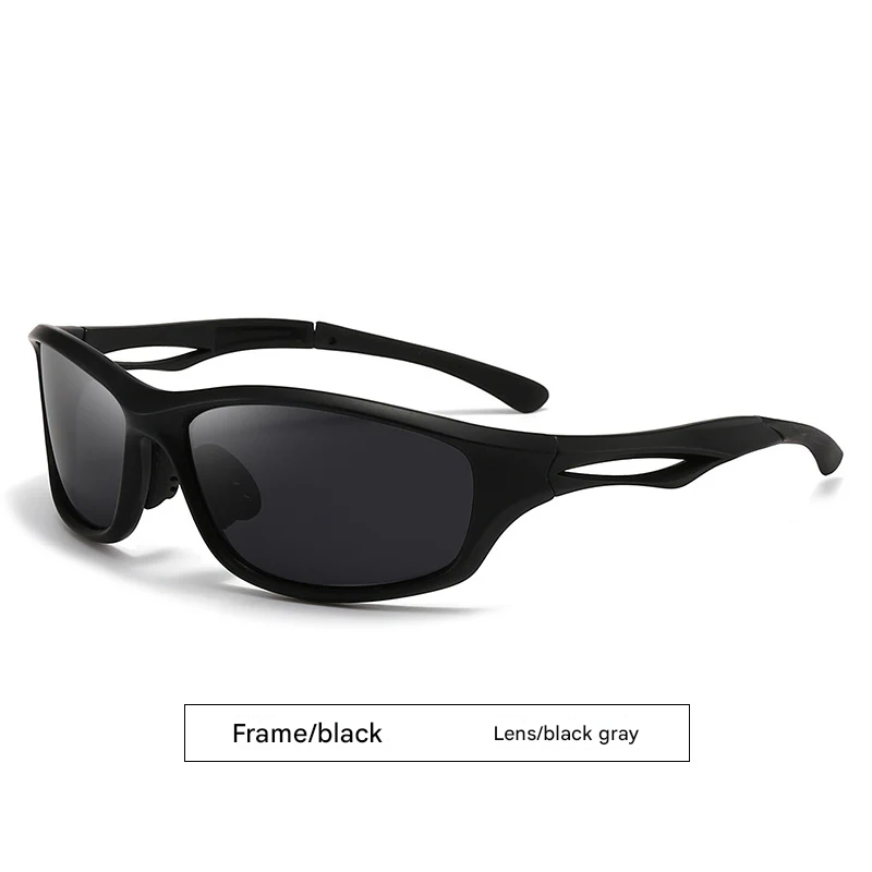 [Solarix] Silver Wraparound Sunglasses