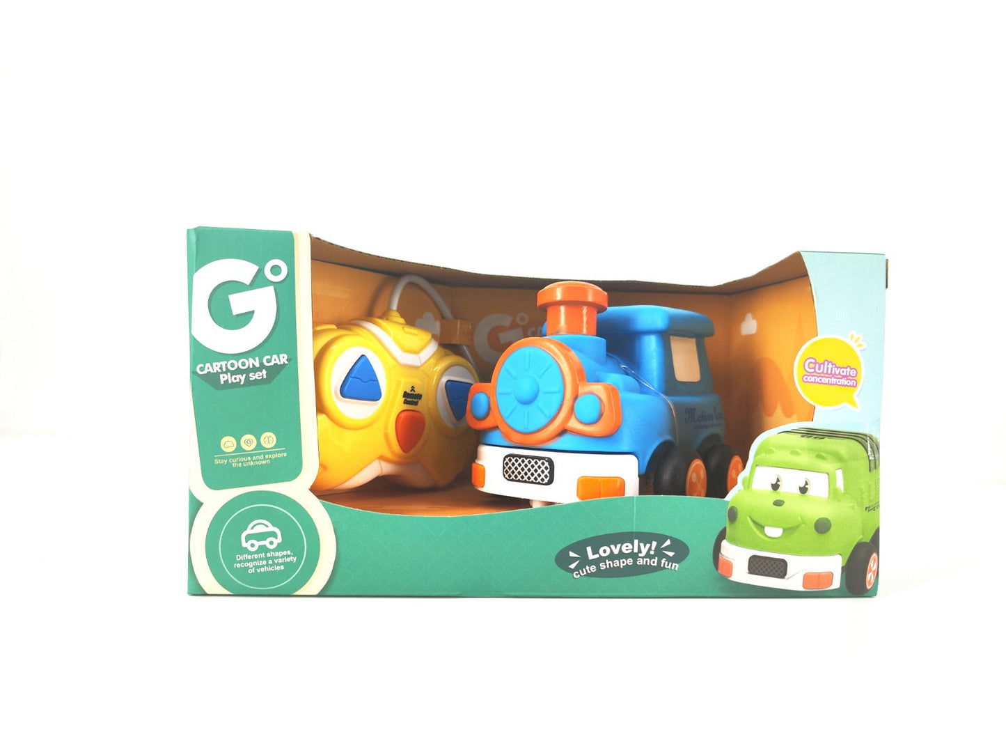 Cartoon Car Remote Control 2 Way Cartoon Train Car