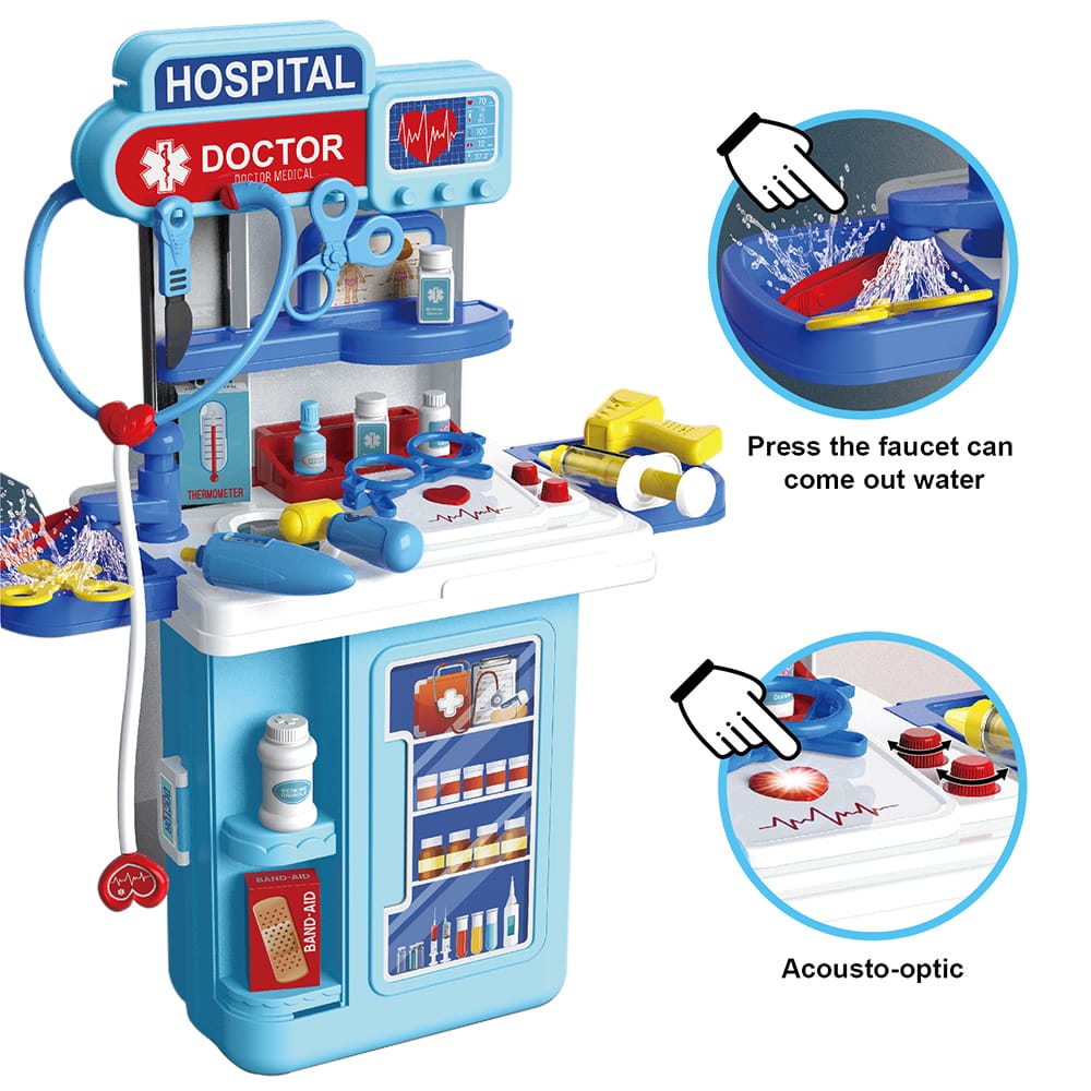 4 in 1 Doctor Set With Light & Sound