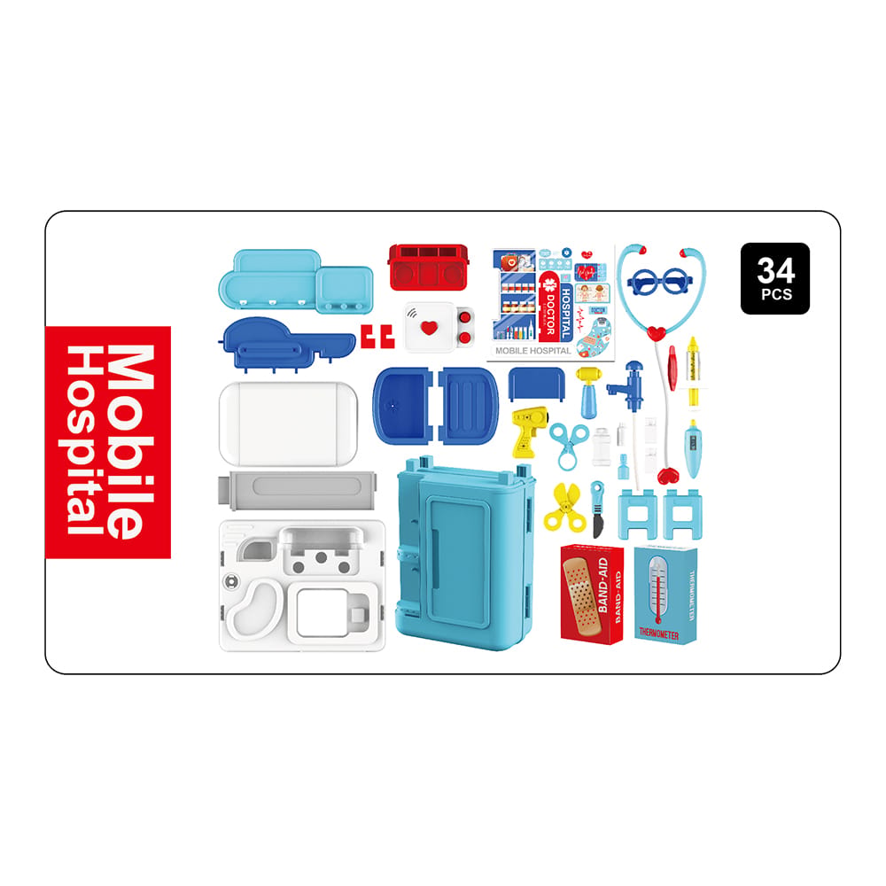 4 in 1 Doctor Set With Light & Sound