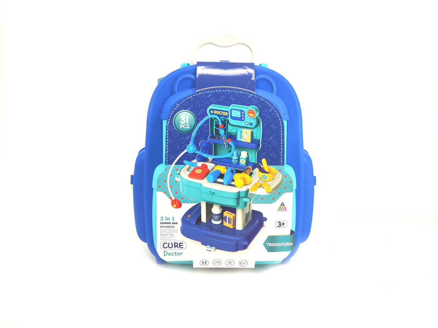 2 in 1 Doctor Set Backpack Style