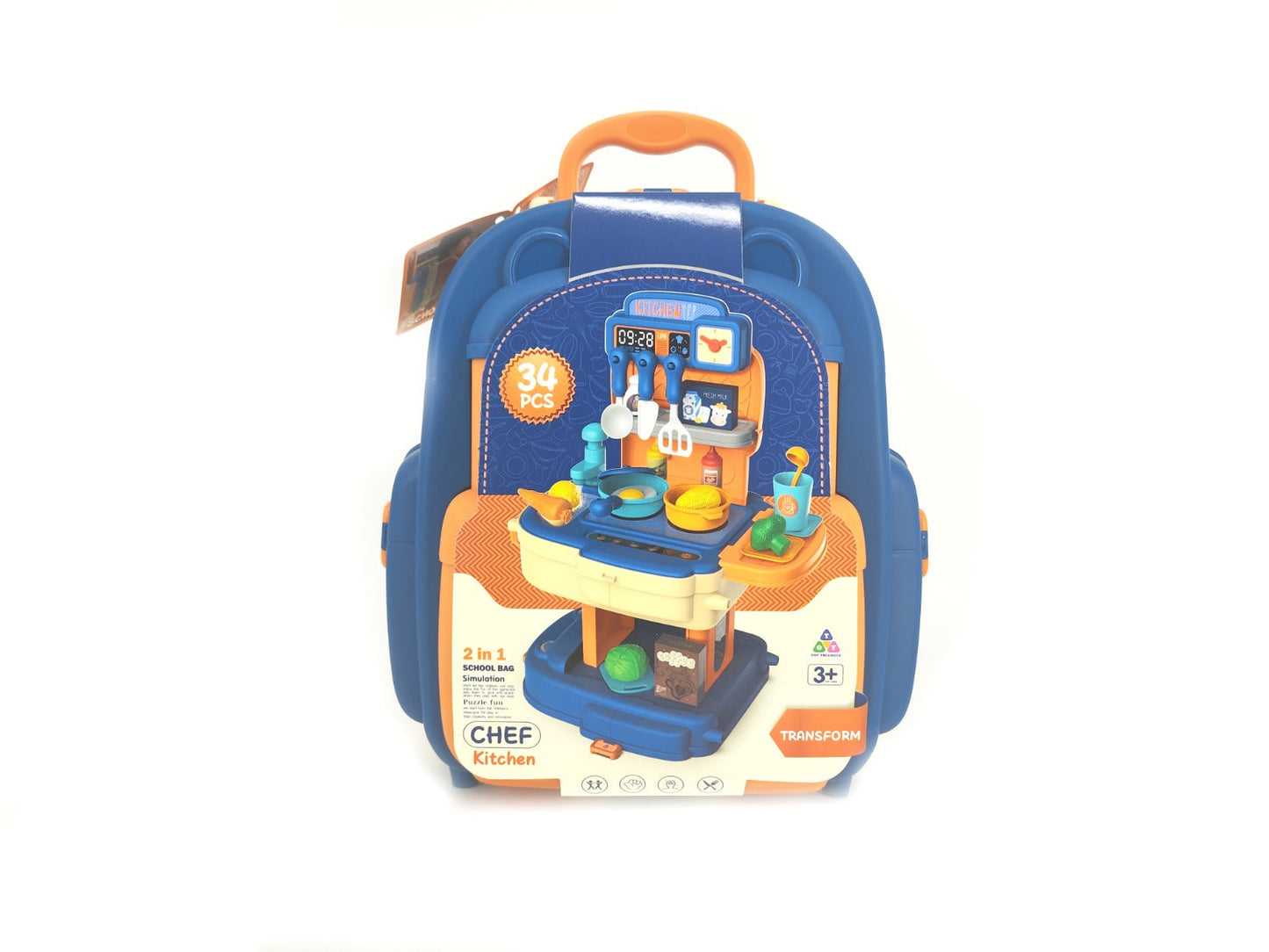2 in 1 Tableware Bag Blue