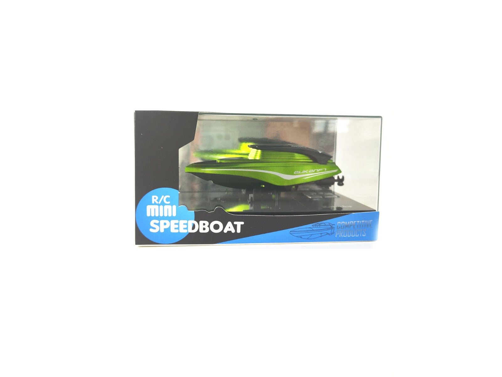 Remote Control High Speed Boat With Light Green