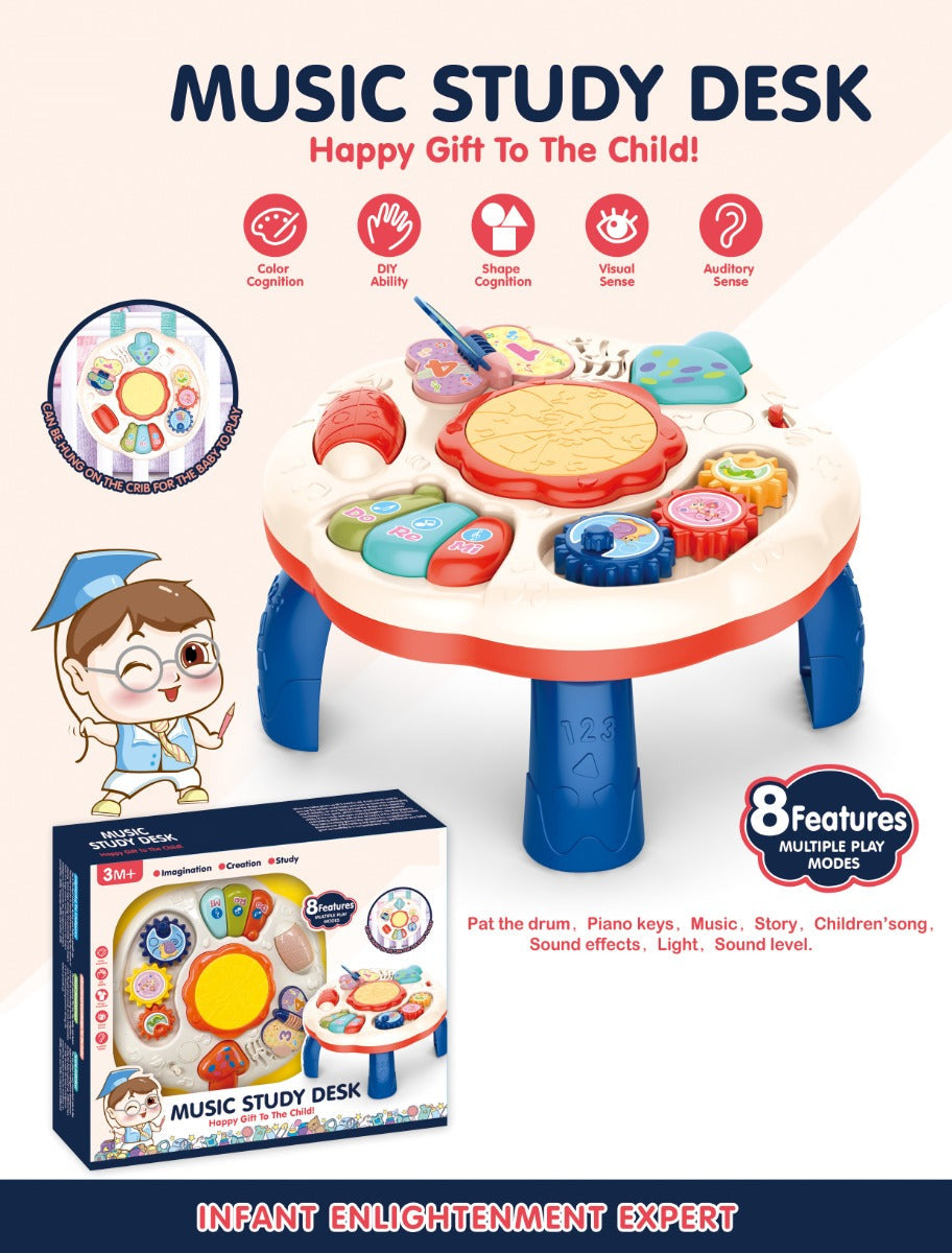 Play & Learn Infant Round Table With Light & Music