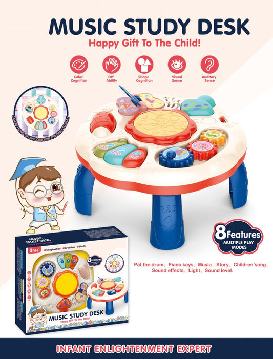Play & Learn Infant Round Table With Light & Music