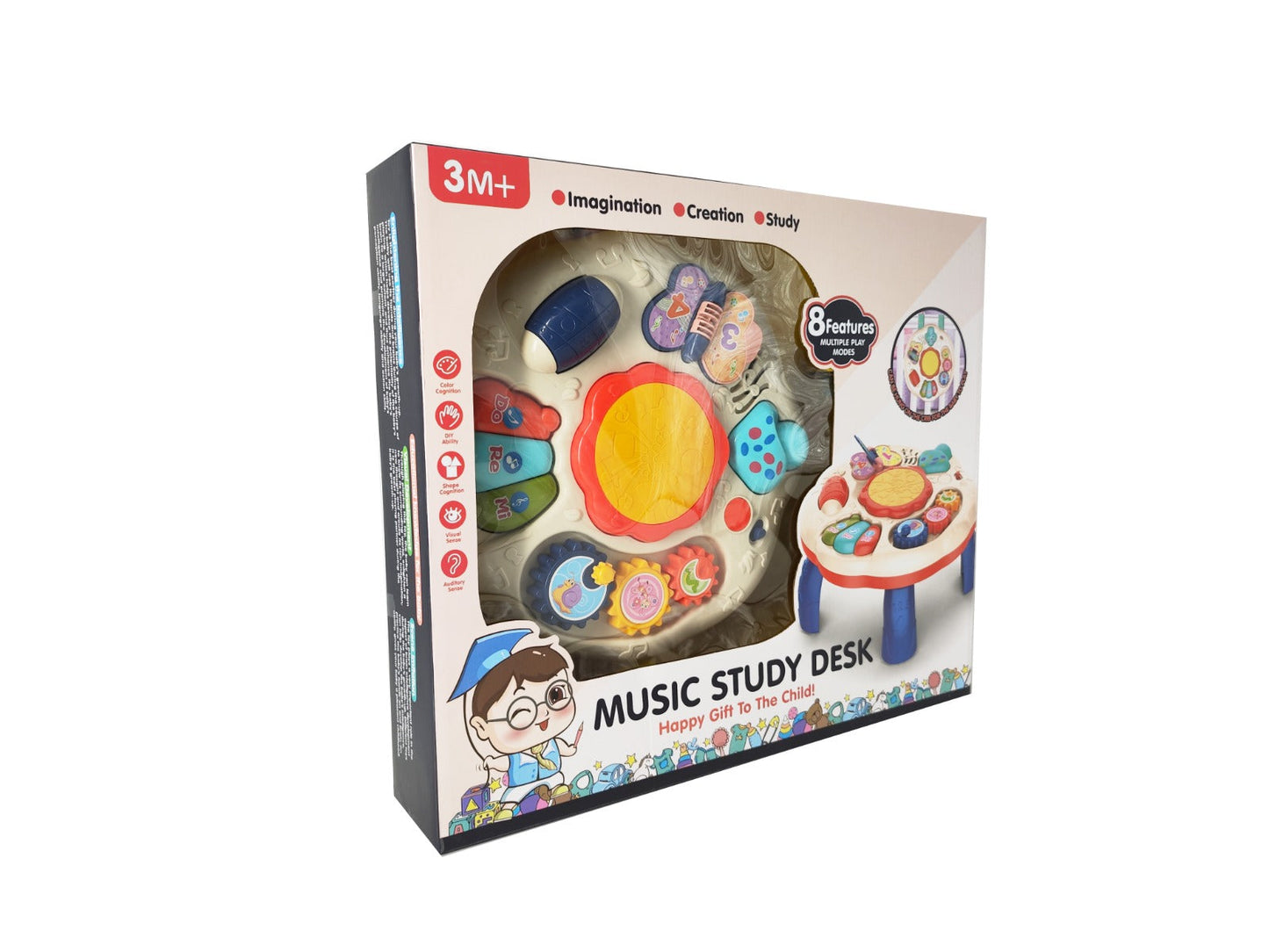 Play & Learn Infant Round Table With Light & Music