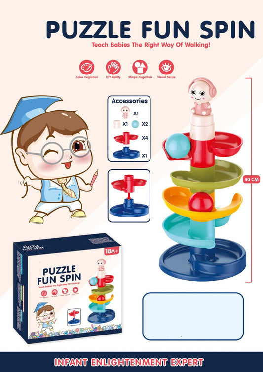 Play & Learn Infant Spin Toy with Light