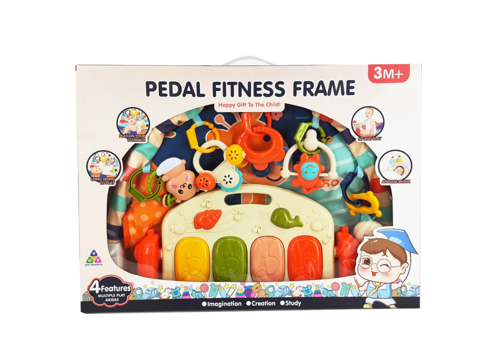 Play & Learn Infant Activity Gym Toys With Piano