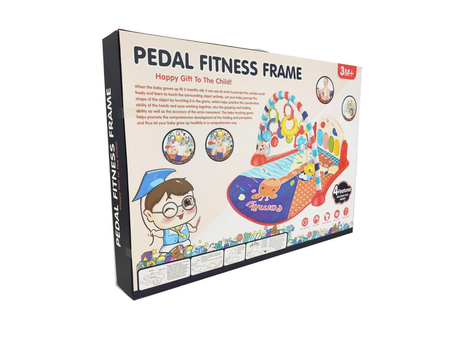 Play & Learn Infant Activity Gym Toys With Piano