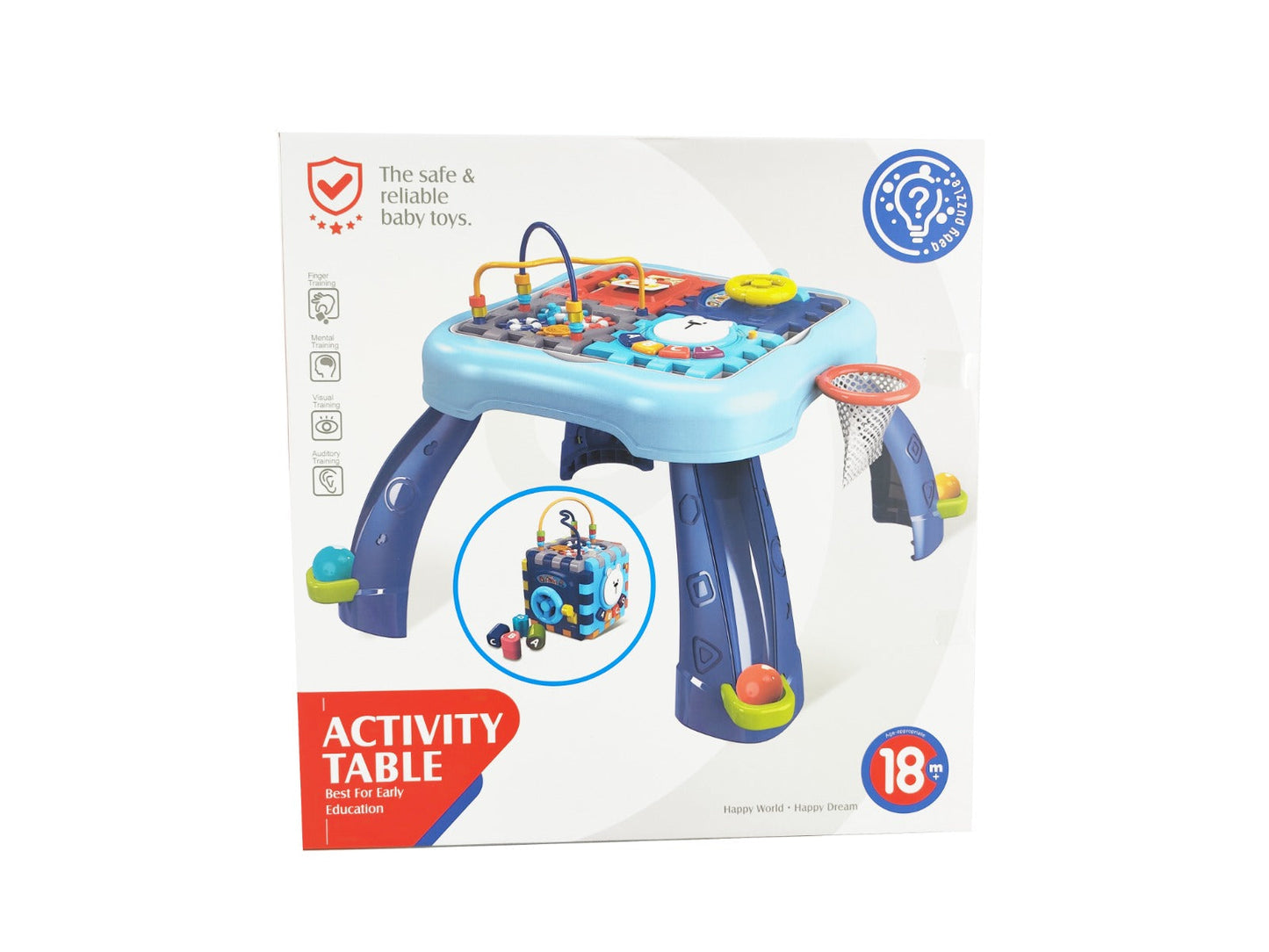 Play & Learn Infant Multifunctional Building Block Table