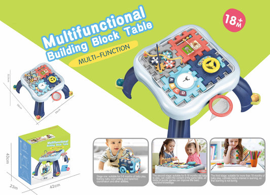 Play & Learn Infant Multifunctional Building Block Table