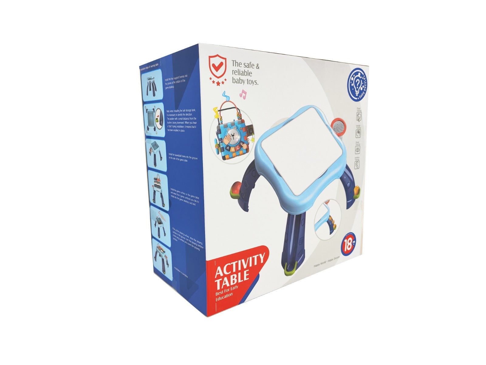 Play & Learn Infant Multifunctional Building Block Table