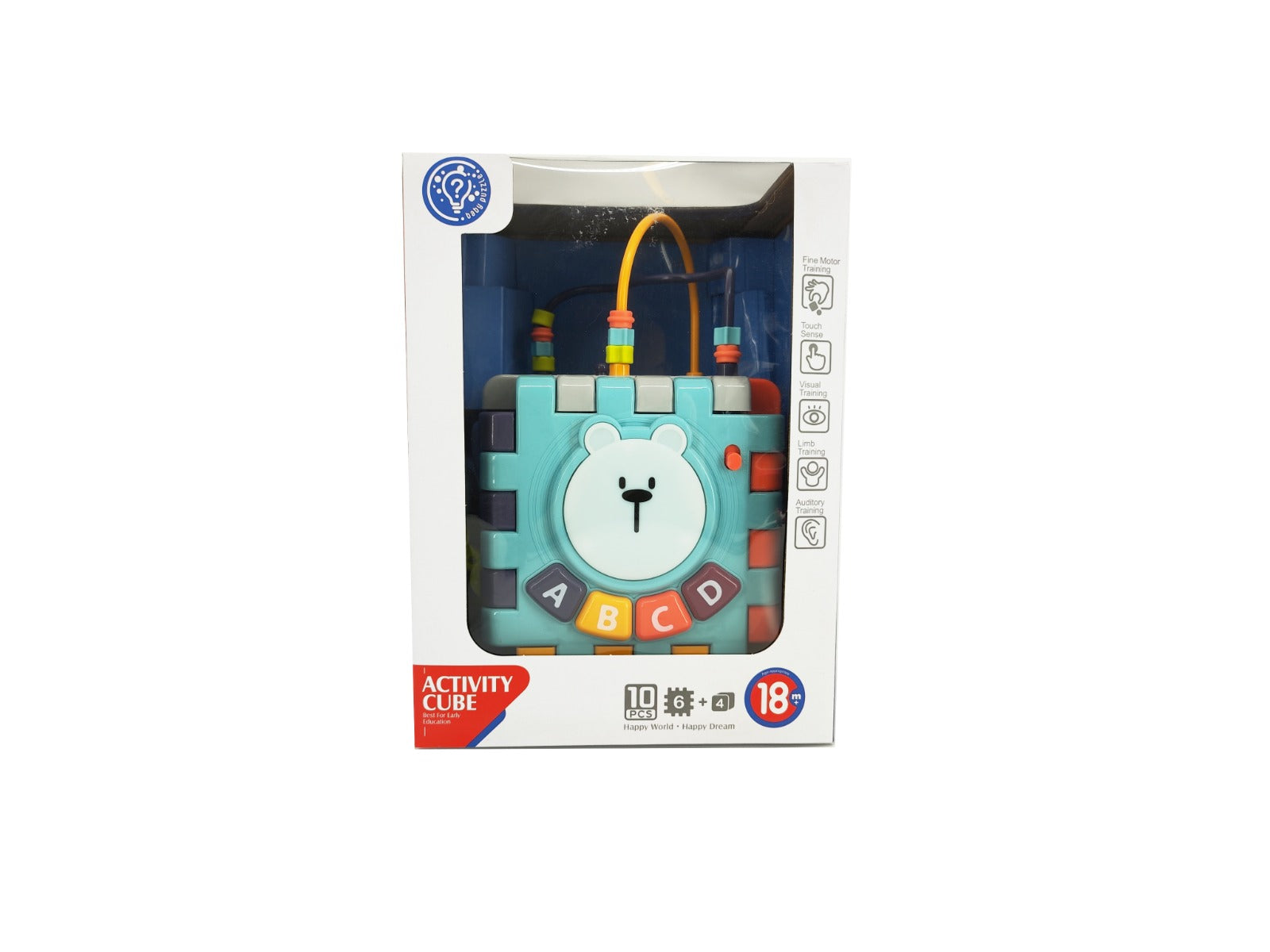 Play & Learn Infant Activity Cube with Light & Music