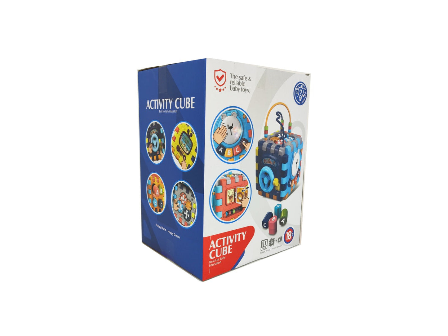 Play & Learn Infant Activity Cube with Light & Music