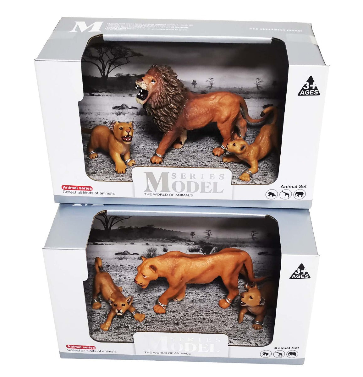 Model Animal Series 3pieces Set Assorted