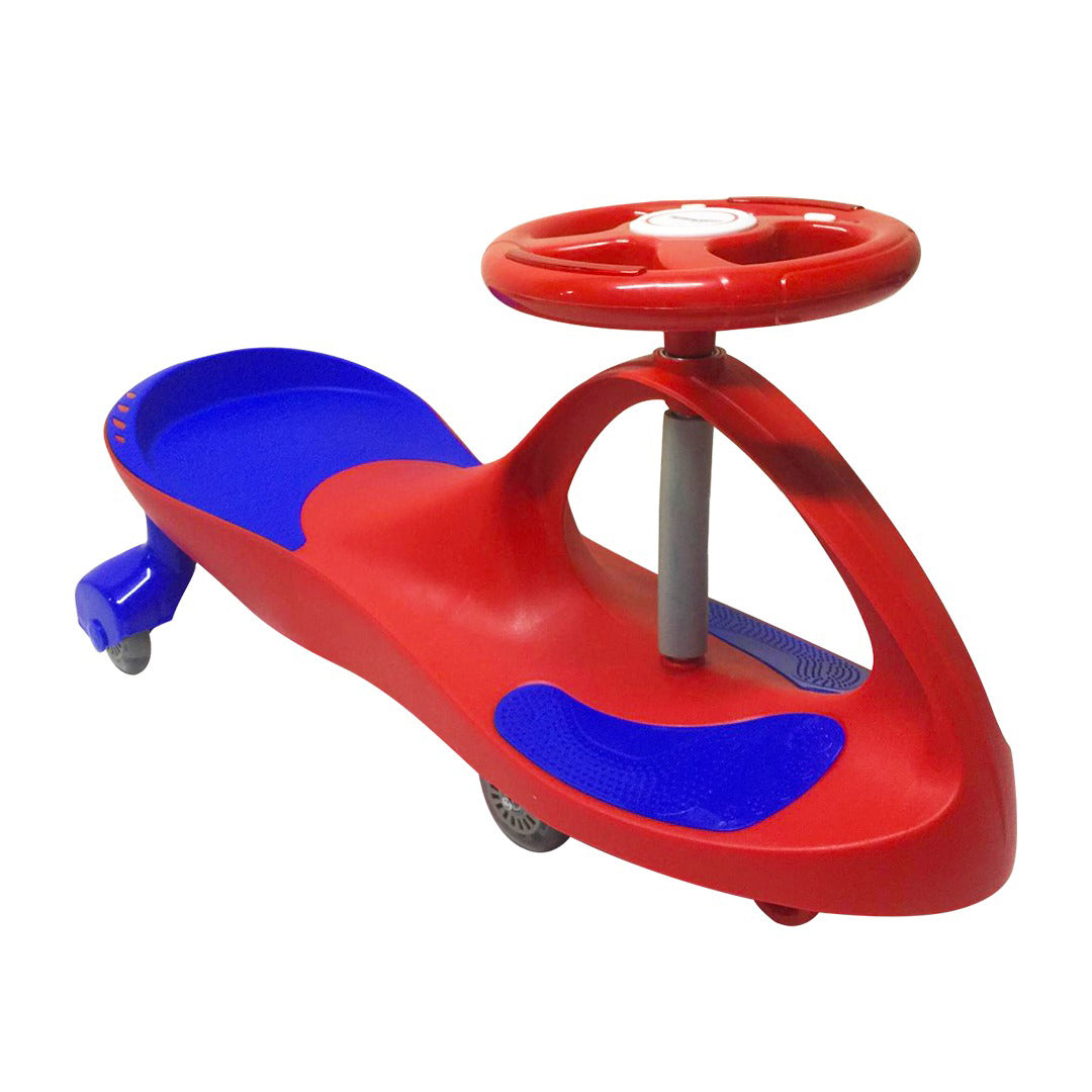 Baby Swing Car With Music And Lights On Wheels Assorted