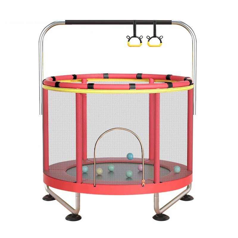 Dolphin Trampoline Red 4.9ft
