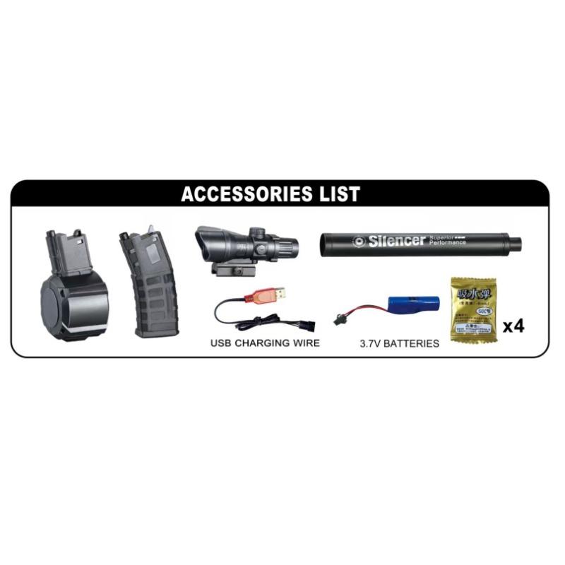 Wasen Ejection AK Rifle Water Bomb Gun
