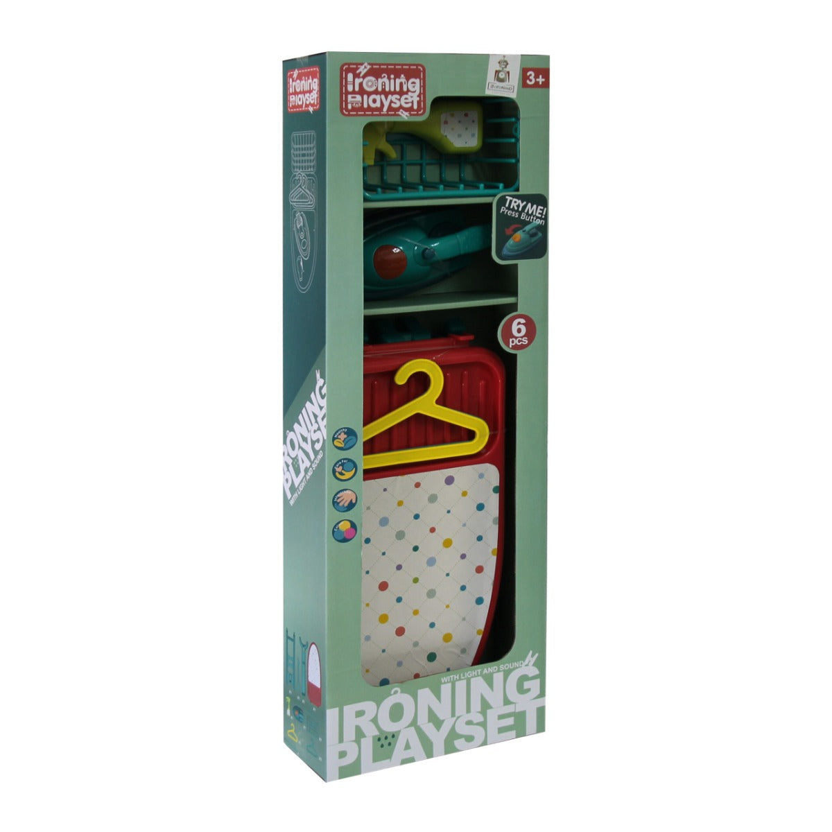 Love house children ironing playset 6 pcs