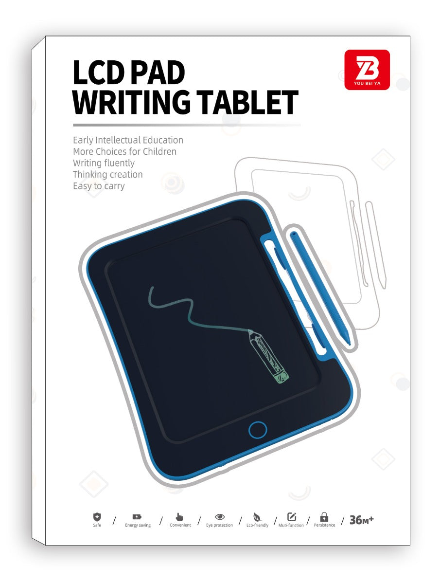 Red Black Cap 10.5 inch LCD Writing Pad