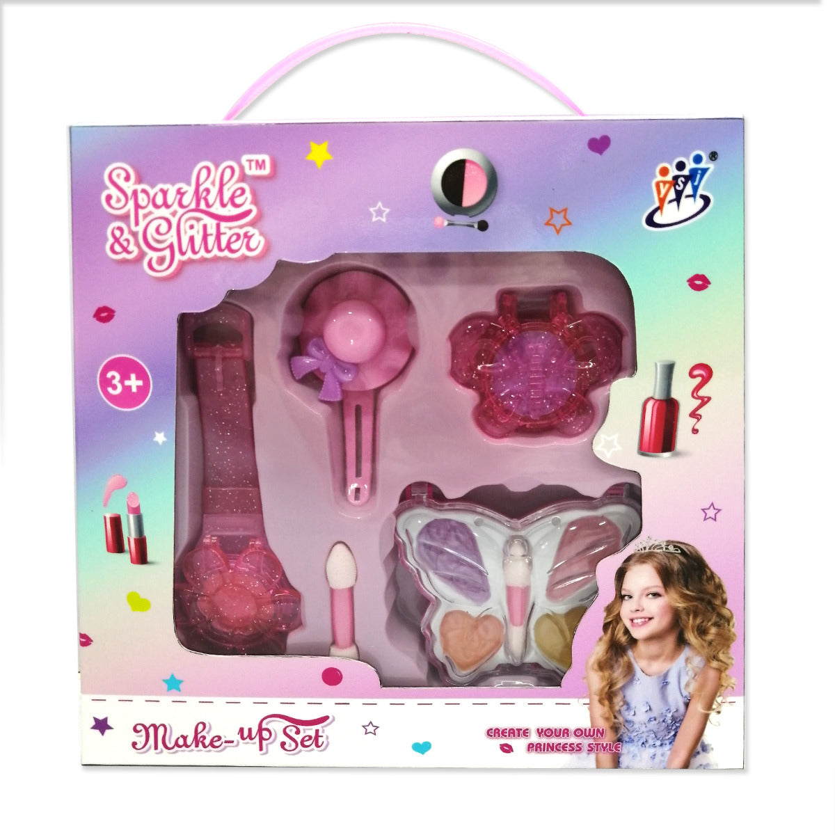 Sparkle And Gliter Make Up Set