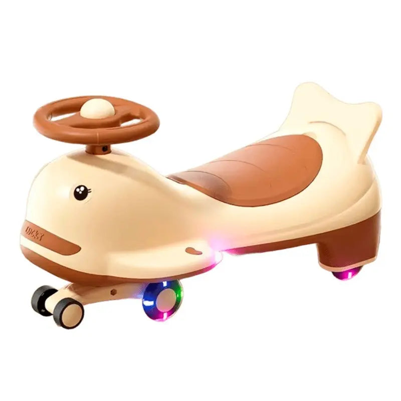 Infinity Swing Car Brown with Lights