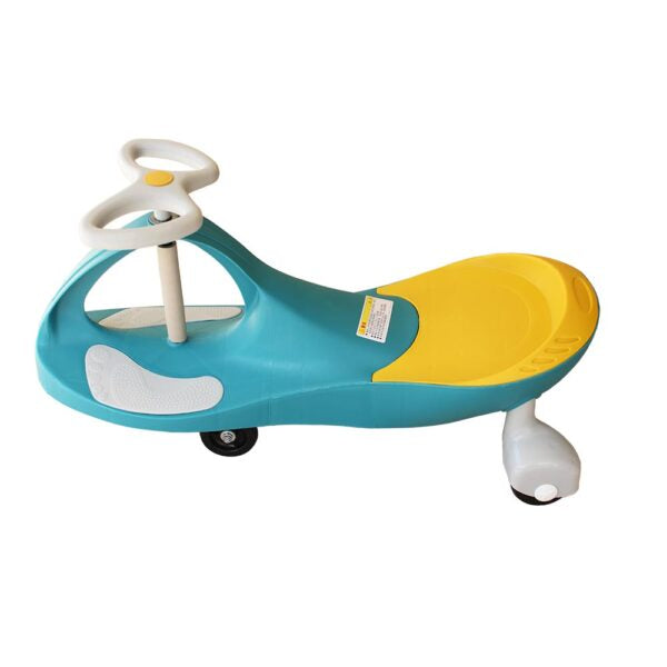 Swing Car for Kids Blue Yellow
