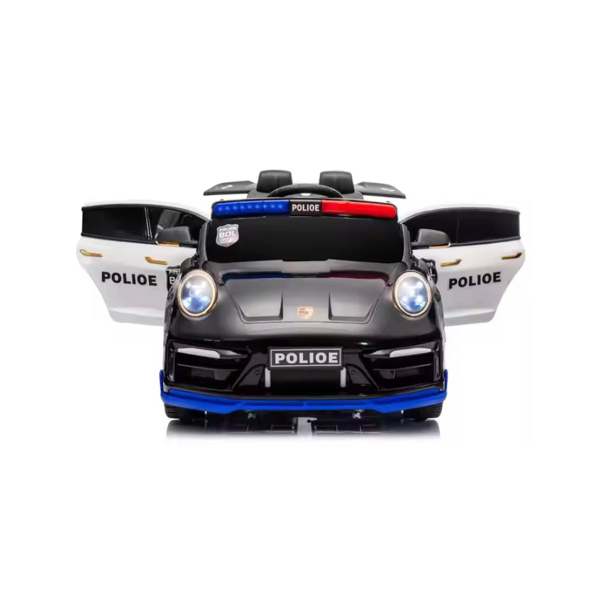 Powerche Police Ride On Car with Remote Control