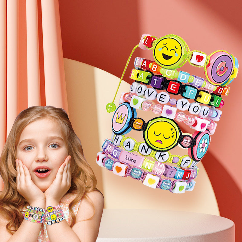 DIY Emoticon Beads Jewelery Making Set