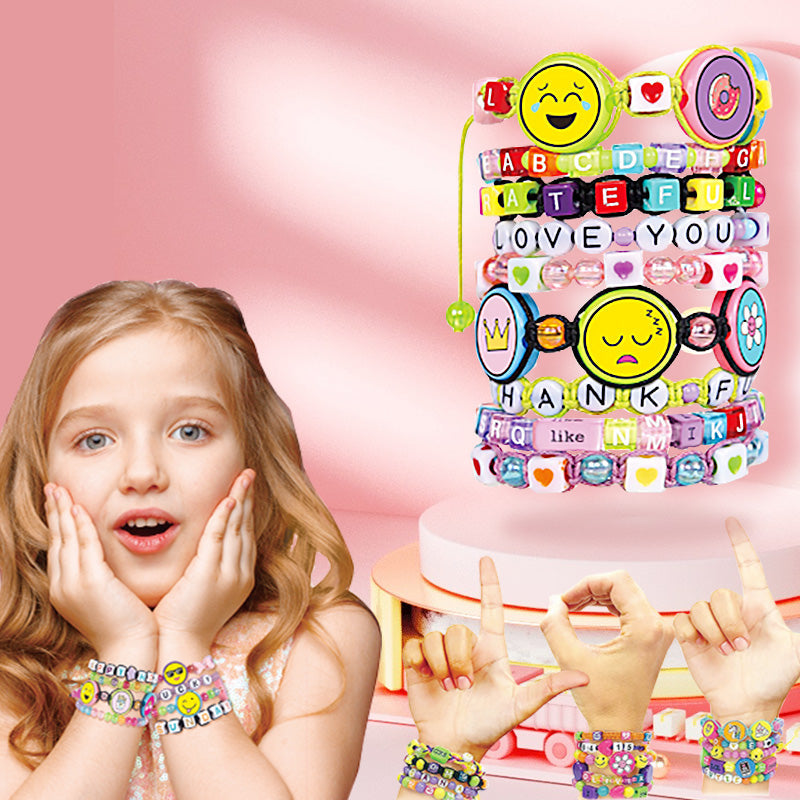 DIY Emoticon Beads Jewelery Making Set