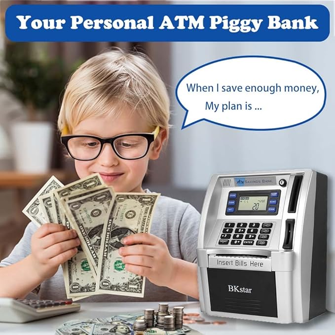 Atm Savings Bank Personal Atm Cash Coin Money Savings Bank