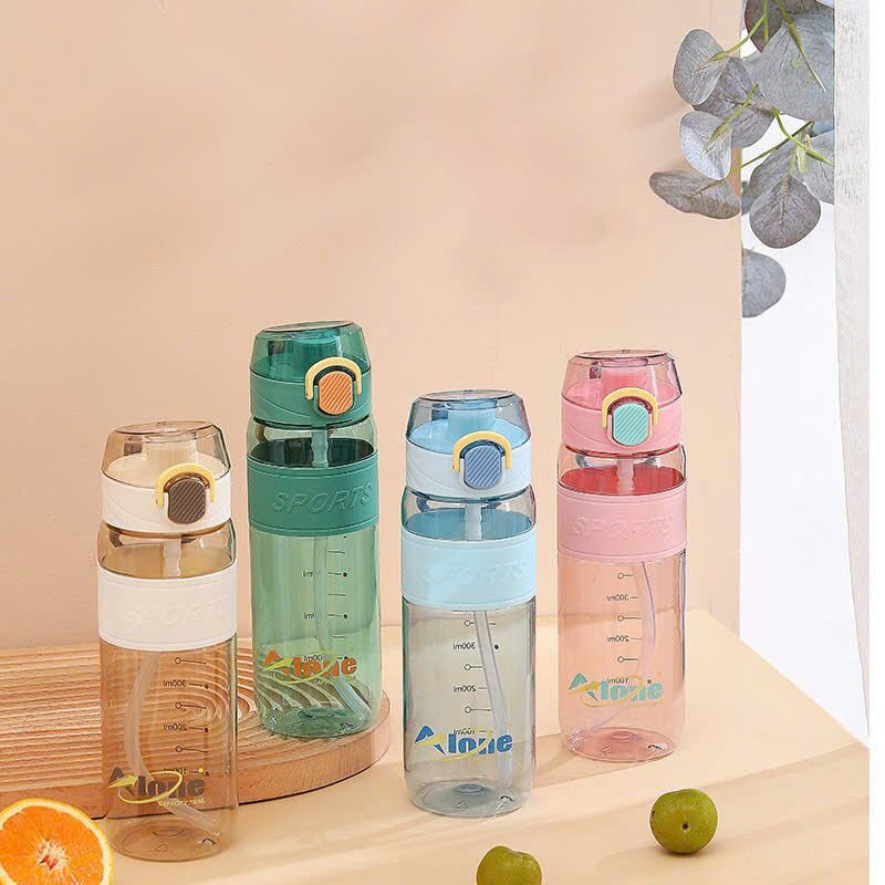 Water Bottle  Pvc 550ml Assorted Assorted