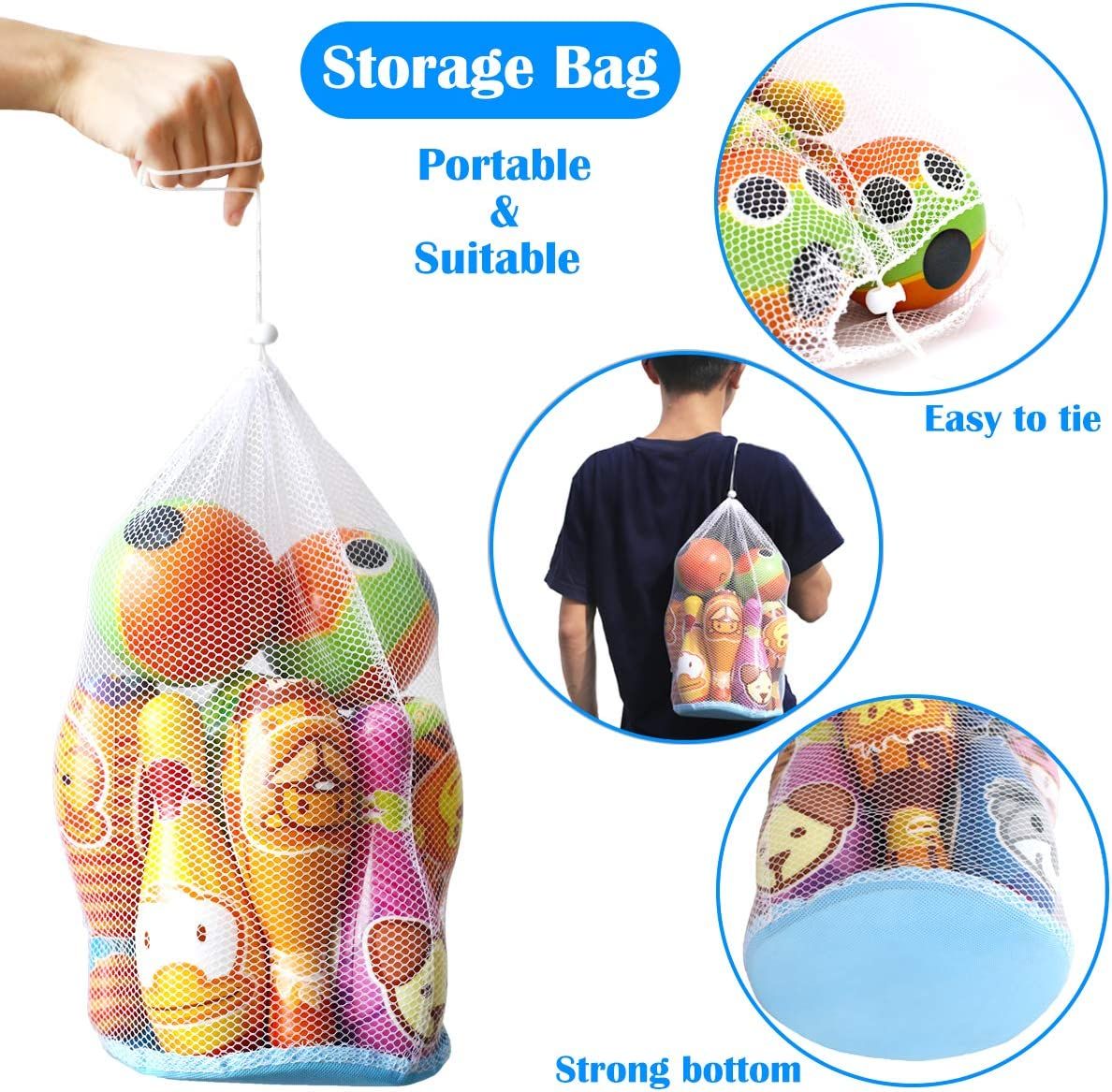 Kids Bowling Set with 2 Balls