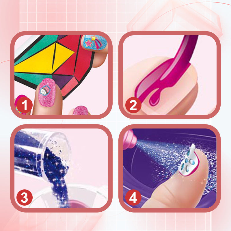 Nail Art Salon With Non Toxic Nail Polish