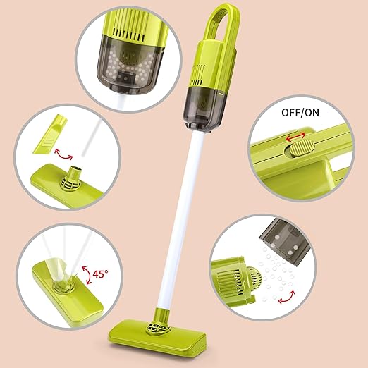 Little Helper Cleaning Cart Set Green color