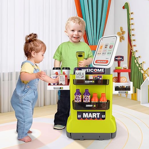 Super Market Playset Green color