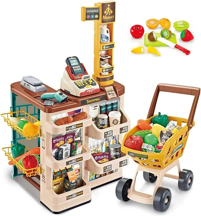 Super Market Combination Playset Yellow color