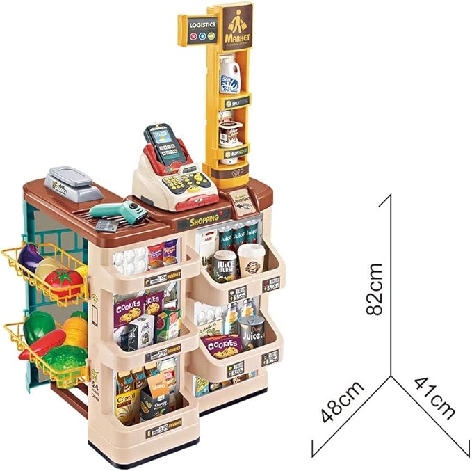 Super Market Combination Playset Yellow color