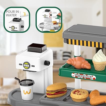 Mini fast food chain Green color