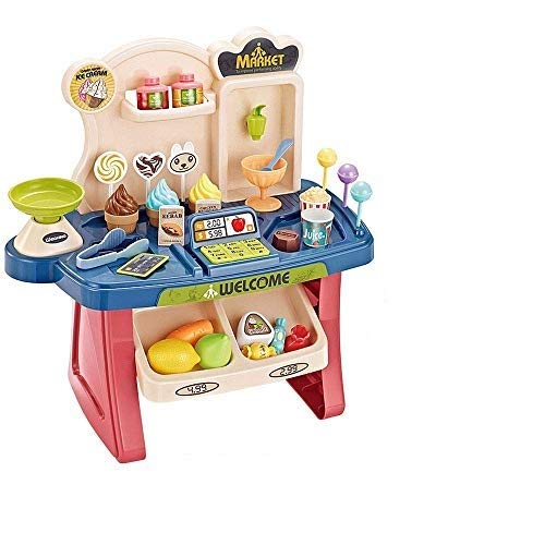 Little Hands Plastic Luxury Mini Supermarket Shop with 33 Accessories