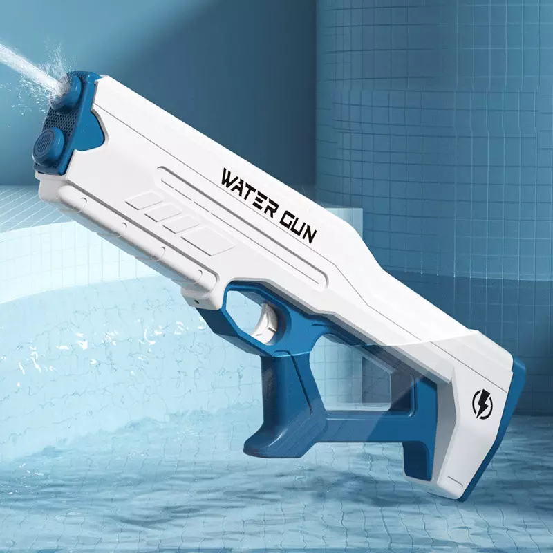 Inductive Absorption Electric Water Gun White