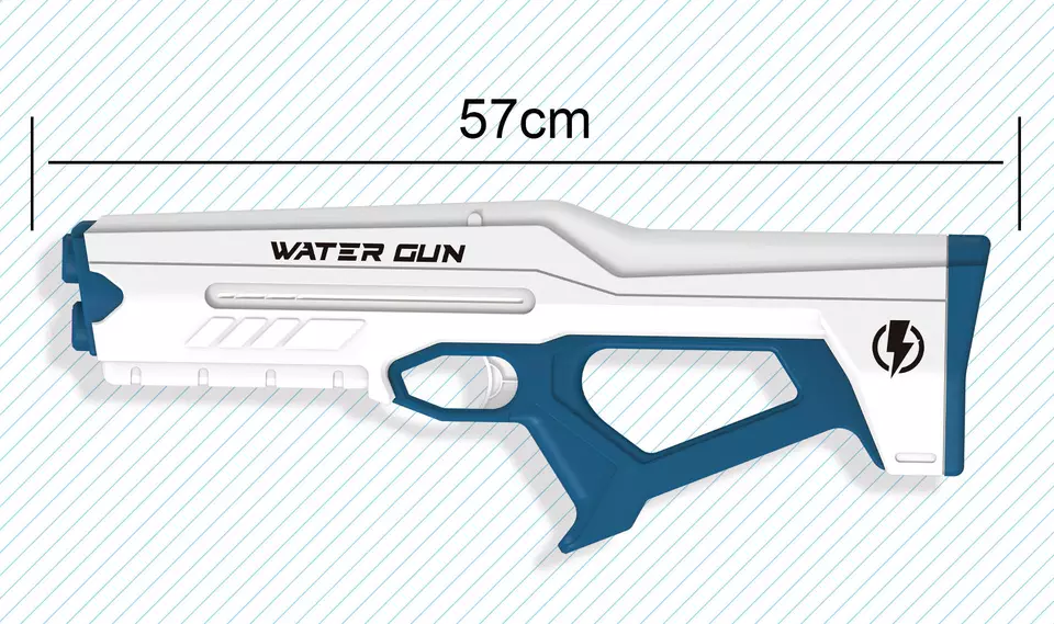 Inductive Absorption Electric Water Gun White