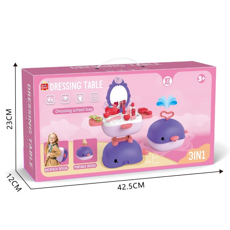 Dressing Table And Bag Purple Whale