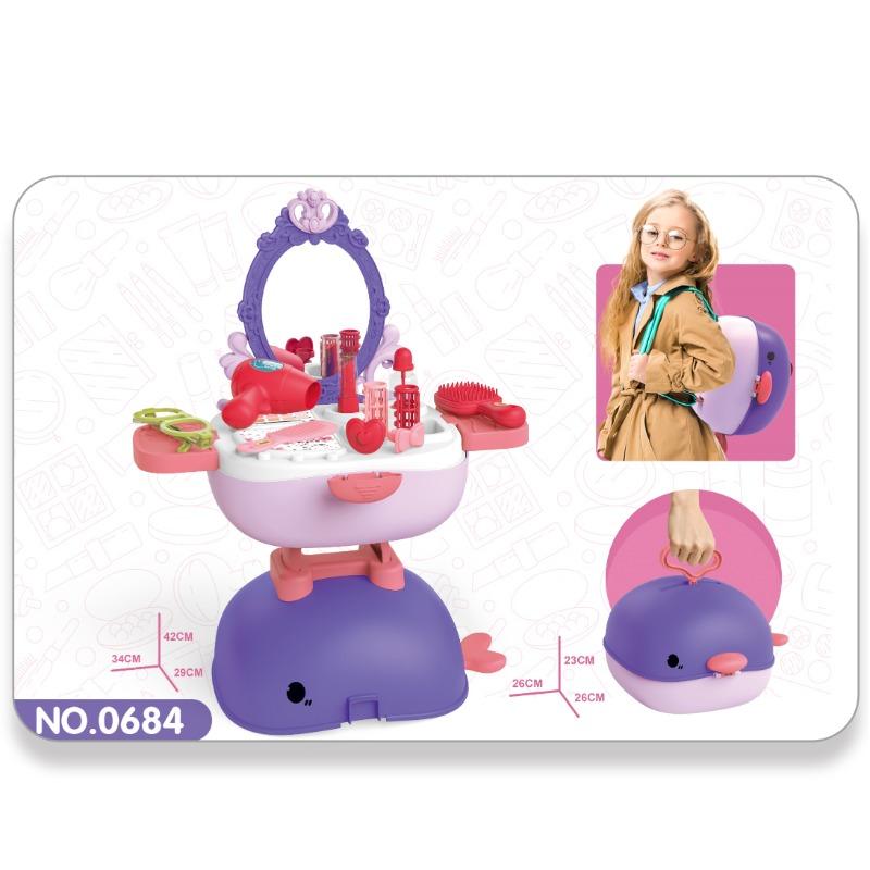 Dressing Table And Bag Purple Whale
