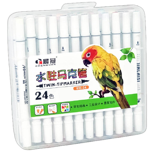 Twin Tip Marker 24 Colors