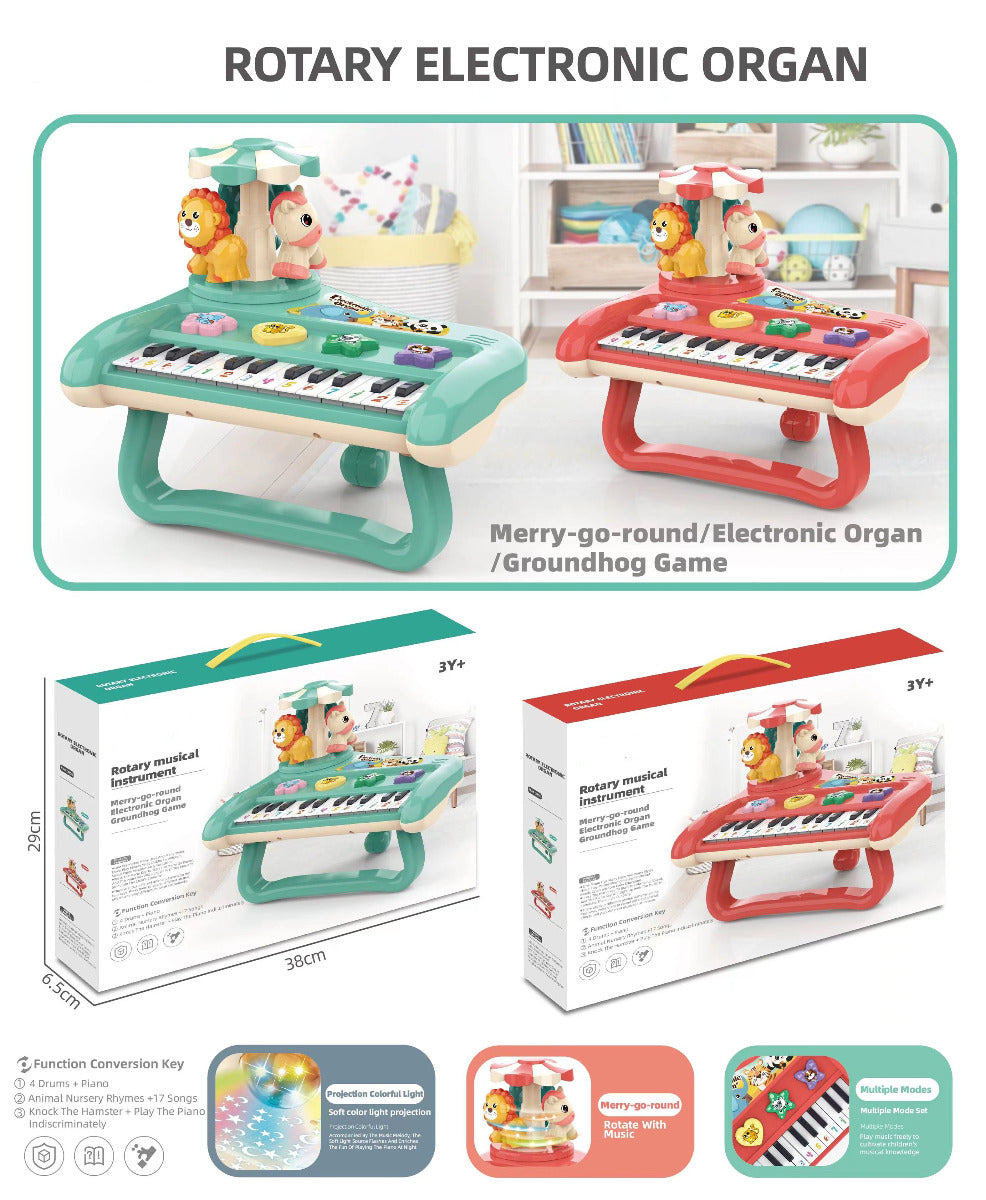 Rotary Electronic Mulitfunction Piano Assorted
